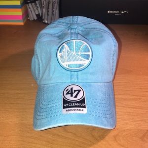 Sky Blue / Turquoise NBA Golden State Warriors Hat